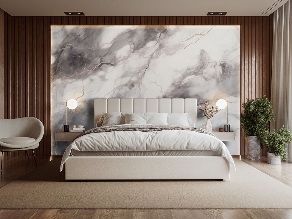 Thumbnail: Mistral - CanvaStone Marble Wallcovering Seamless Pattern