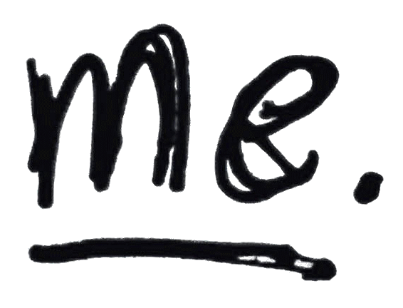 handwritten word 'about'