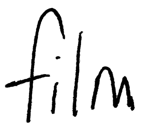 handwritten word 'film'