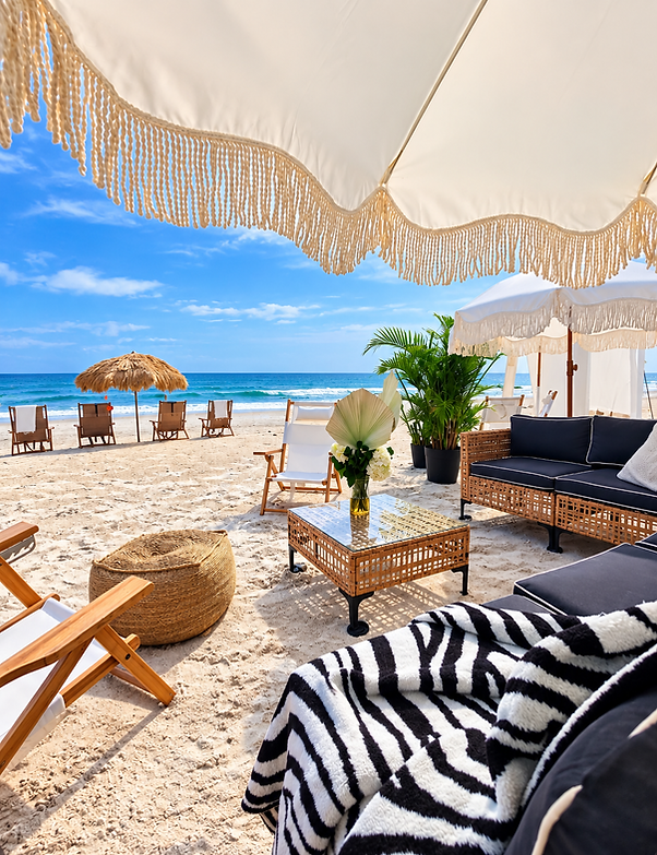 Barefoot Philosophy Beach Social Modular Sectional