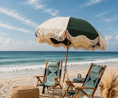 Bougie Beach Day by Barefoot Philosophy