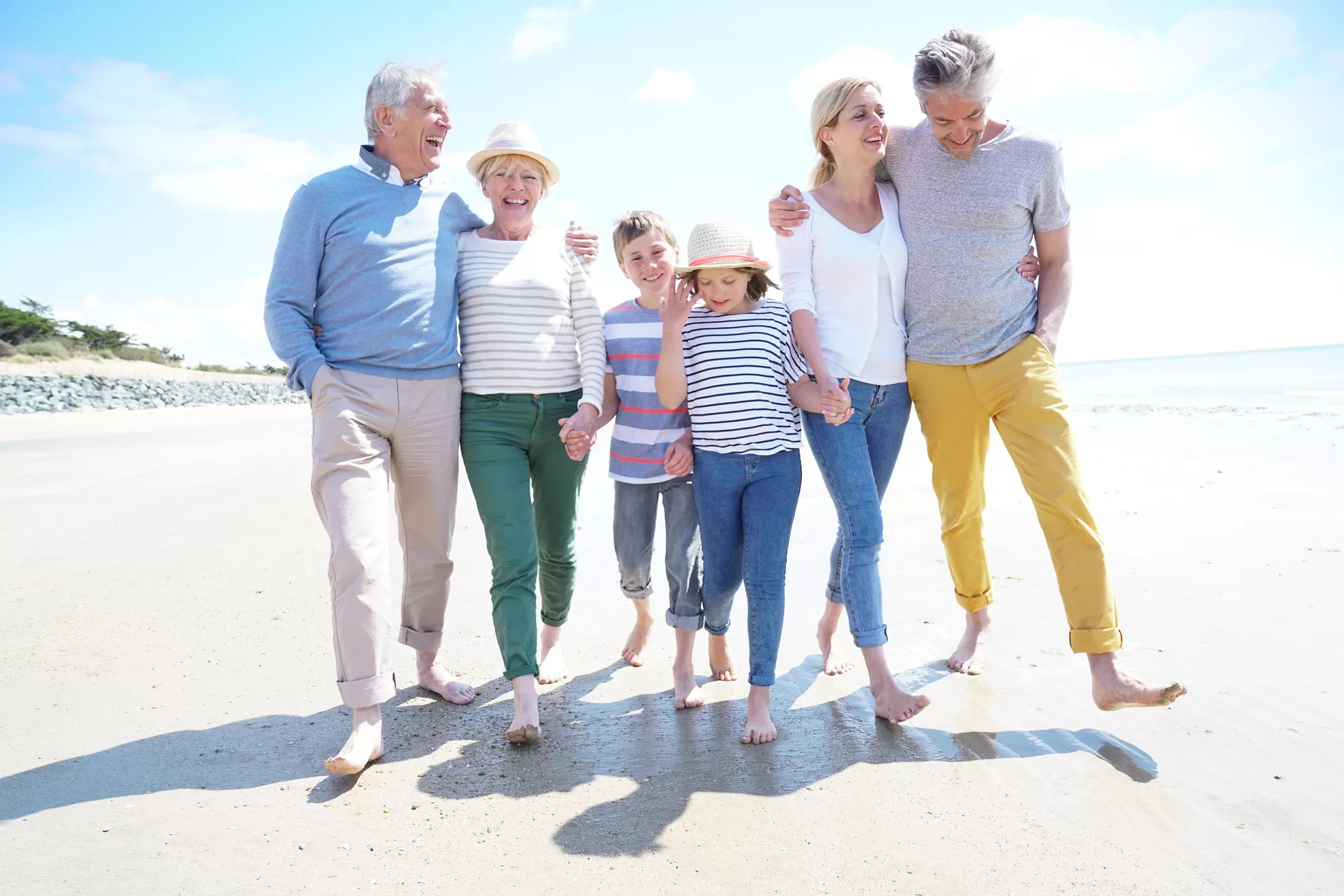 Multi Generational Family on Beach.webp