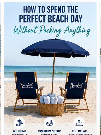 Daytona Beach Chair Rentals: Why Barefoot Philosophy Is a Whole Different Experience