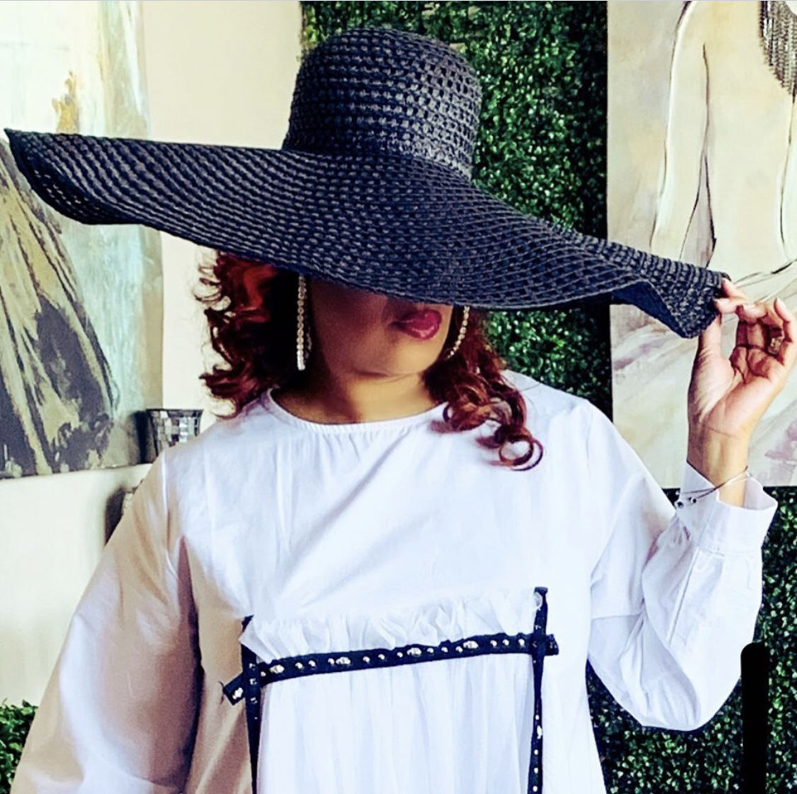 Over Sized Kentucky Party Brim Chic Hat