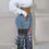 Thumbnail: Plaid Flared Jeans