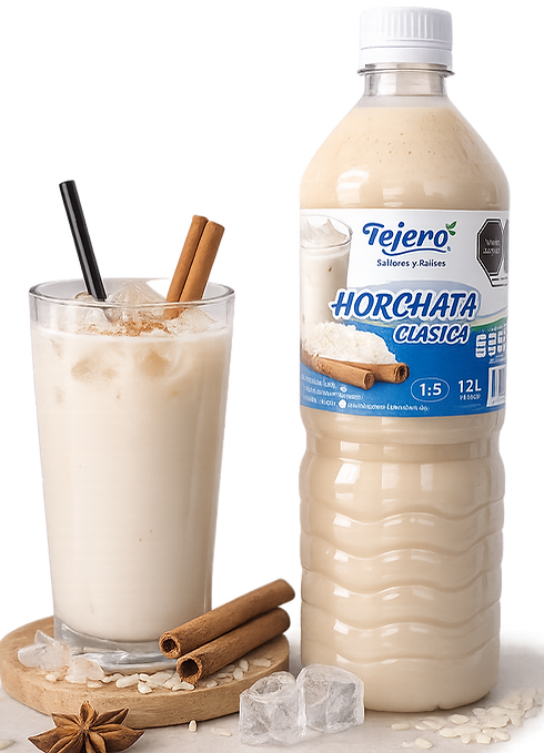 Concentrados para Horchata, Jarabes y Salsas