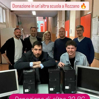 Donazione Centro Di Formazione Professionale Di Rozzano - 23 PC