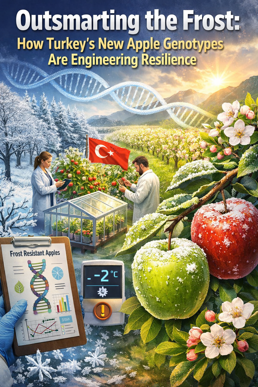 Outsmarting the Frost: How Turkey’s New Apple Genotypes Are Engineering Resilience