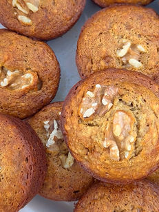 Vanilla Walnut Banana Muffins🤍💫 