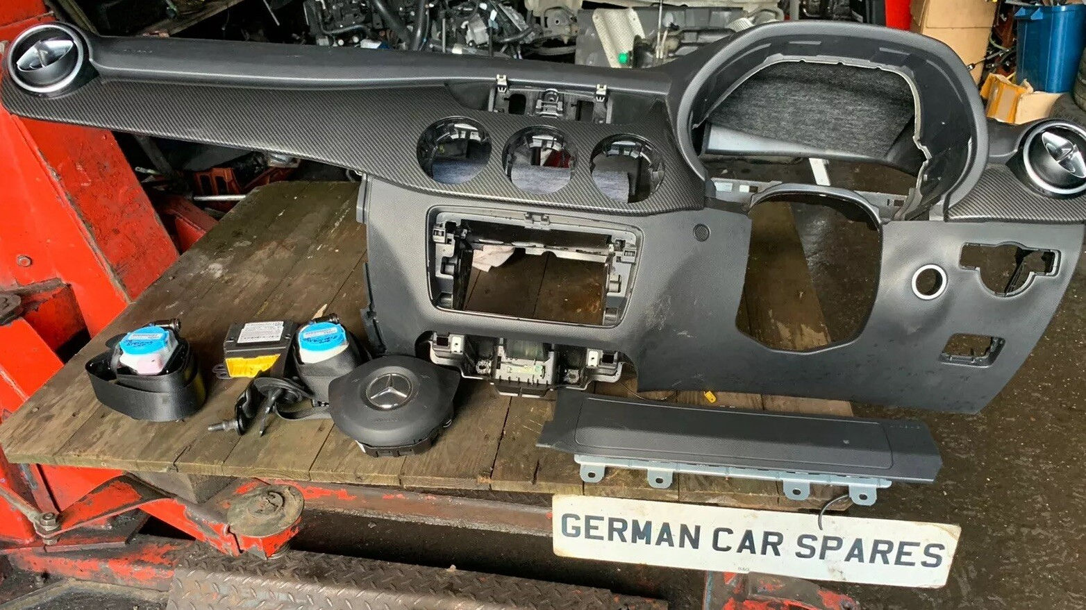 2016 MERCEDES B180 CDI AMG LINE W246 AUTO AIRBAG KIT DASHBOARD SEATBELT BREAKING