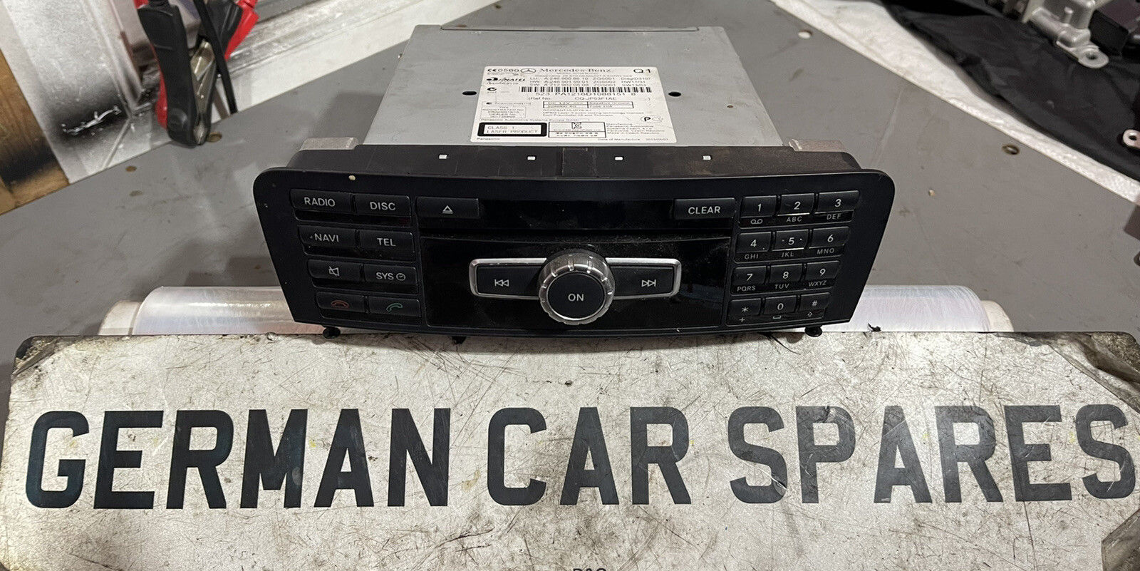 2014 MERCEDES A180 CDI SPORT CD RADIO SAT NAV PLAYER HEAD UNIT NTG4.5 BREAKING