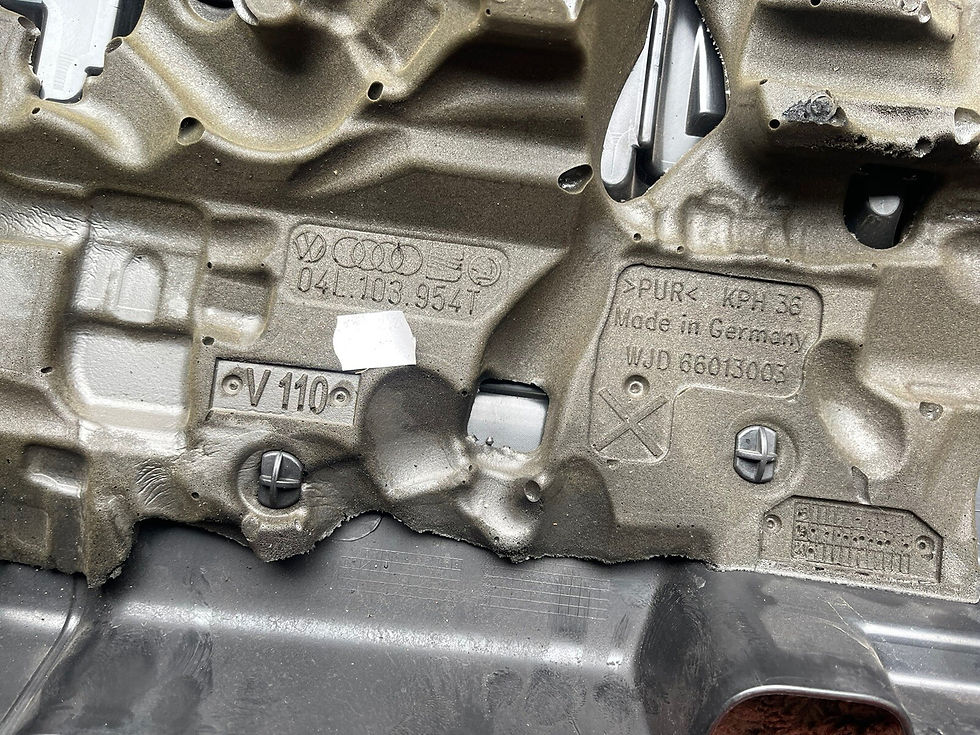 Thumbnail: 2020 AUDI A3 2.0 TDI S LINE QUATTRO AUTO SPORTBACK TOP ENGINE COVER 04L103954T