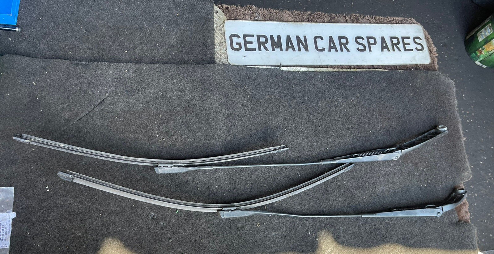 2014 AUDI A5 2.0 TDI S LINE COUPE PAIR FRONT LEFT & RIGHT WIPER ARMS AERO BLADE