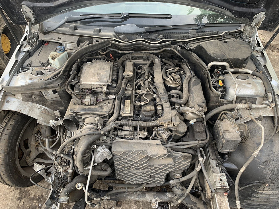 Thumbnail: 2009 MERCEDES C250 CDI BLUE EFFICIENCY AMG SPORT REAR RIGHT DOOR SILVER BREAKING