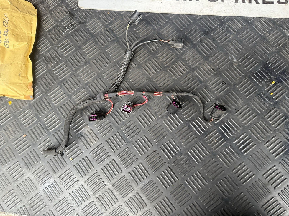 Thumbnail: 2012 VW GOLF MATCH 1.4 TSI DSG CAXA PETROL FUEL INJECTOR & WIRING PLUG