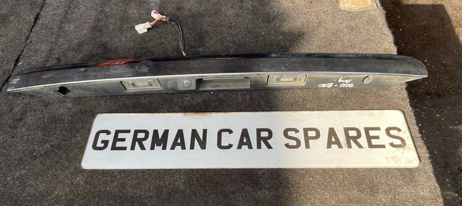 2016 MERCEDES B180 CDI AMG BOOTLID NUMBER PLATE LIGHTS CAMERA CHROME TRIM PANEL