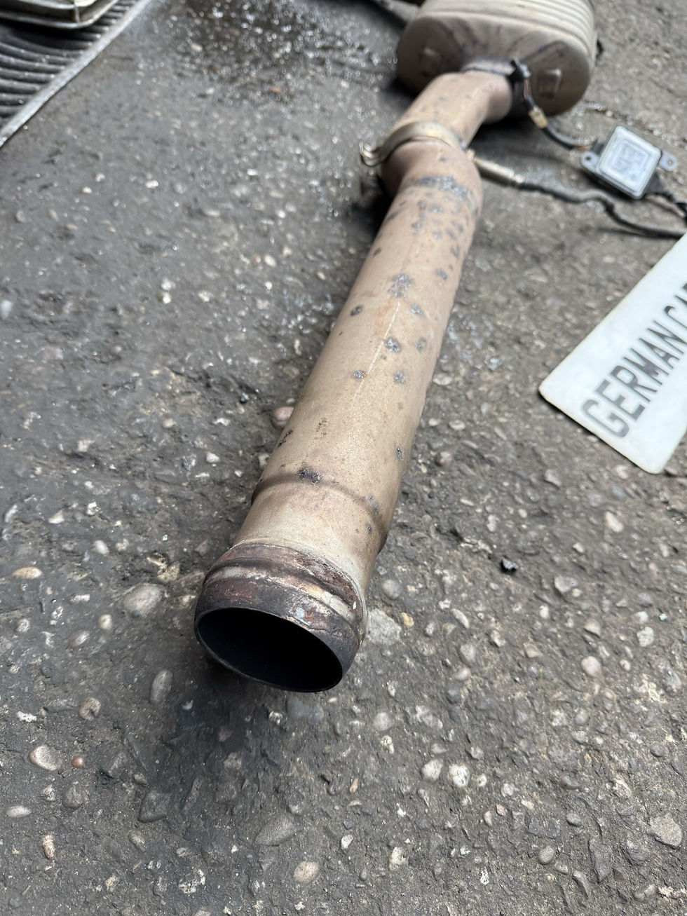 Thumbnail: 2016 MERCEDES CLS 220D AMG EXHAUST FLEXI PIPE CATALYTIC CONVERTOR NOX SENSORS