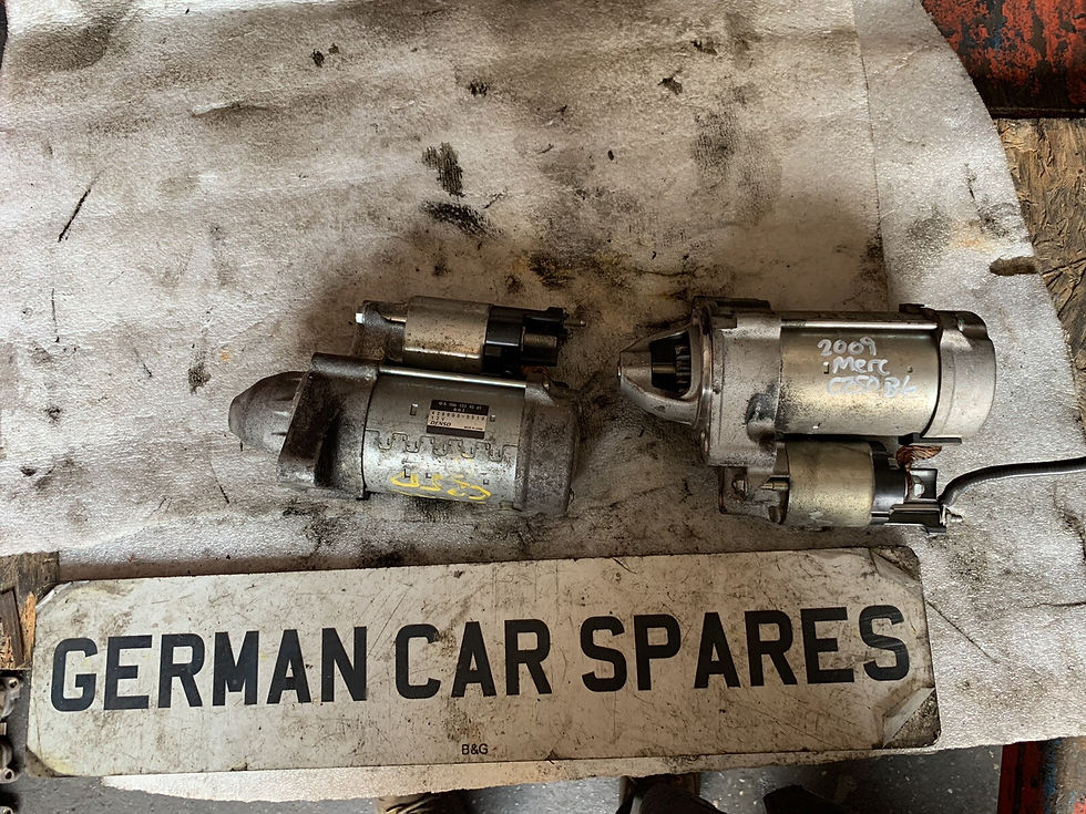 Thumbnail: 2009 MERCEDES C250 CDI BLUE EFFICIENCY AMG AUTOMATIC STARTER MOTOR BREAKING