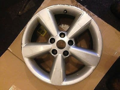 Thumbnail: 2012 NISSAN QASHQAI GENUINE OEM 17'' 5 SPOKE ALLOY WHEEL SILVER JD110 MB55