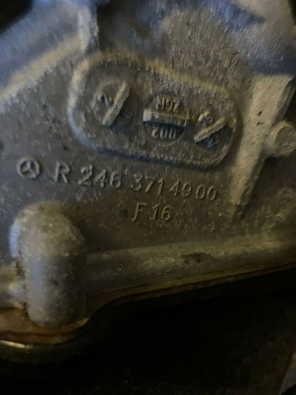 Thumbnail: 2016 MERCEDES A180 B180 CDI AMG AUTOMATIC GEARBOX 7G 7 SPEED A2463703103 BREAKIN
