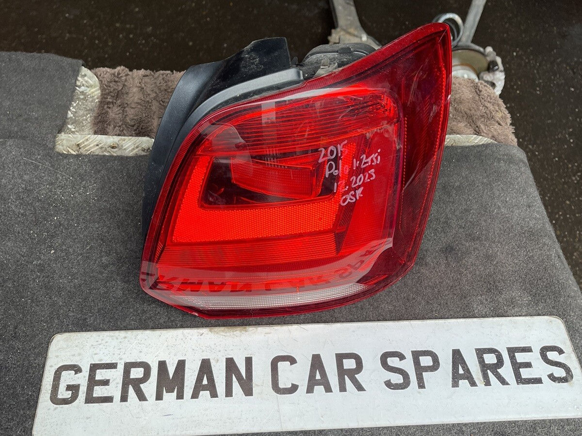 2015 VW POLO 1.2 TSI 5DR REAR RIGHT TAIL LIGHT LAMP & WIRING PLUG 6C0945096G