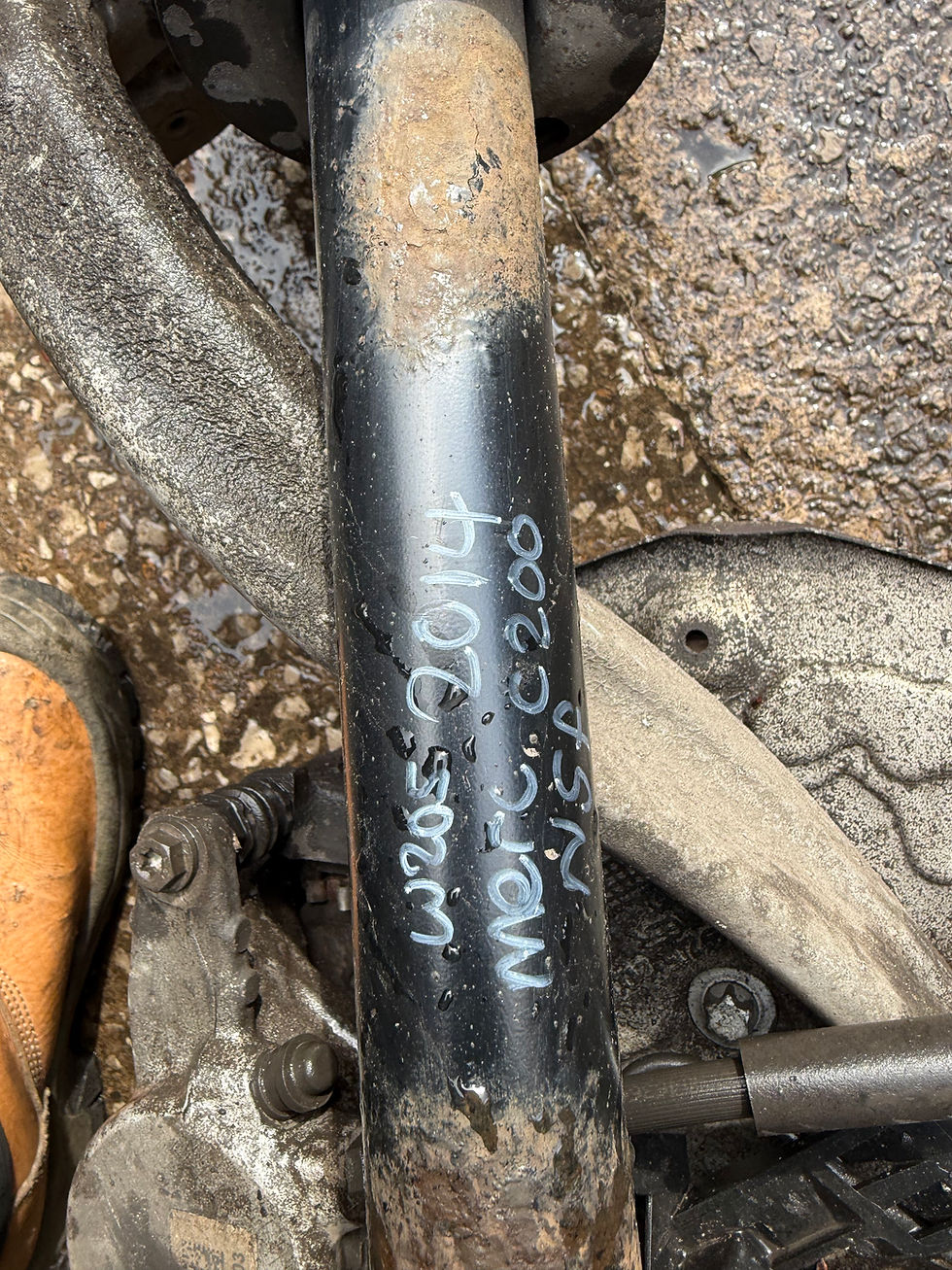 Thumbnail: 2014 MERCEDES C200 SPORT COMPLETE FRONT LEFT SUSPENSION LEG HUB ARMS SHOCKER