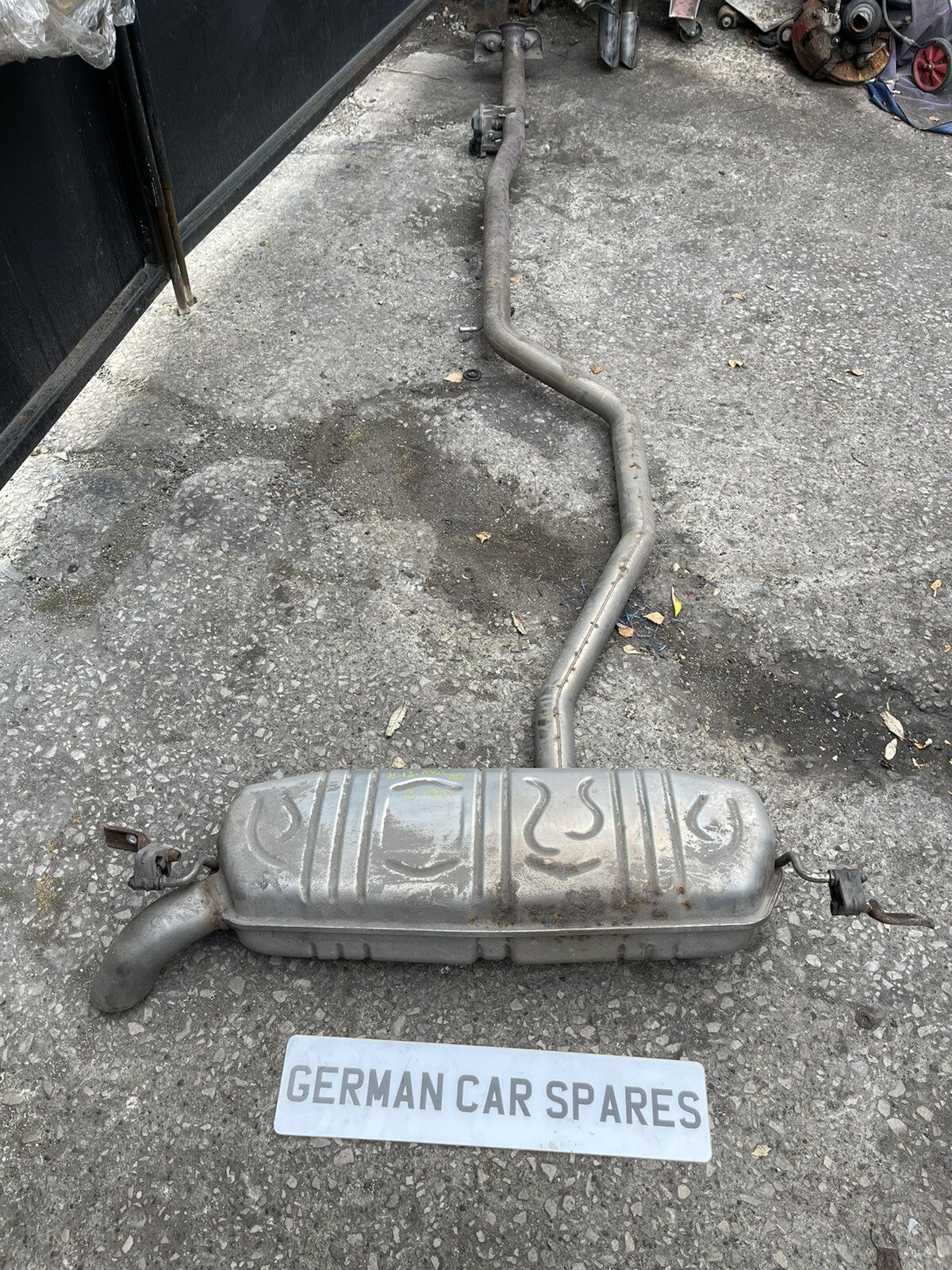 2013 MERCEDES A180 CDI SE BLUE EFF REAR EXHAUST BACK BOX SILENCER TAIL PIPE