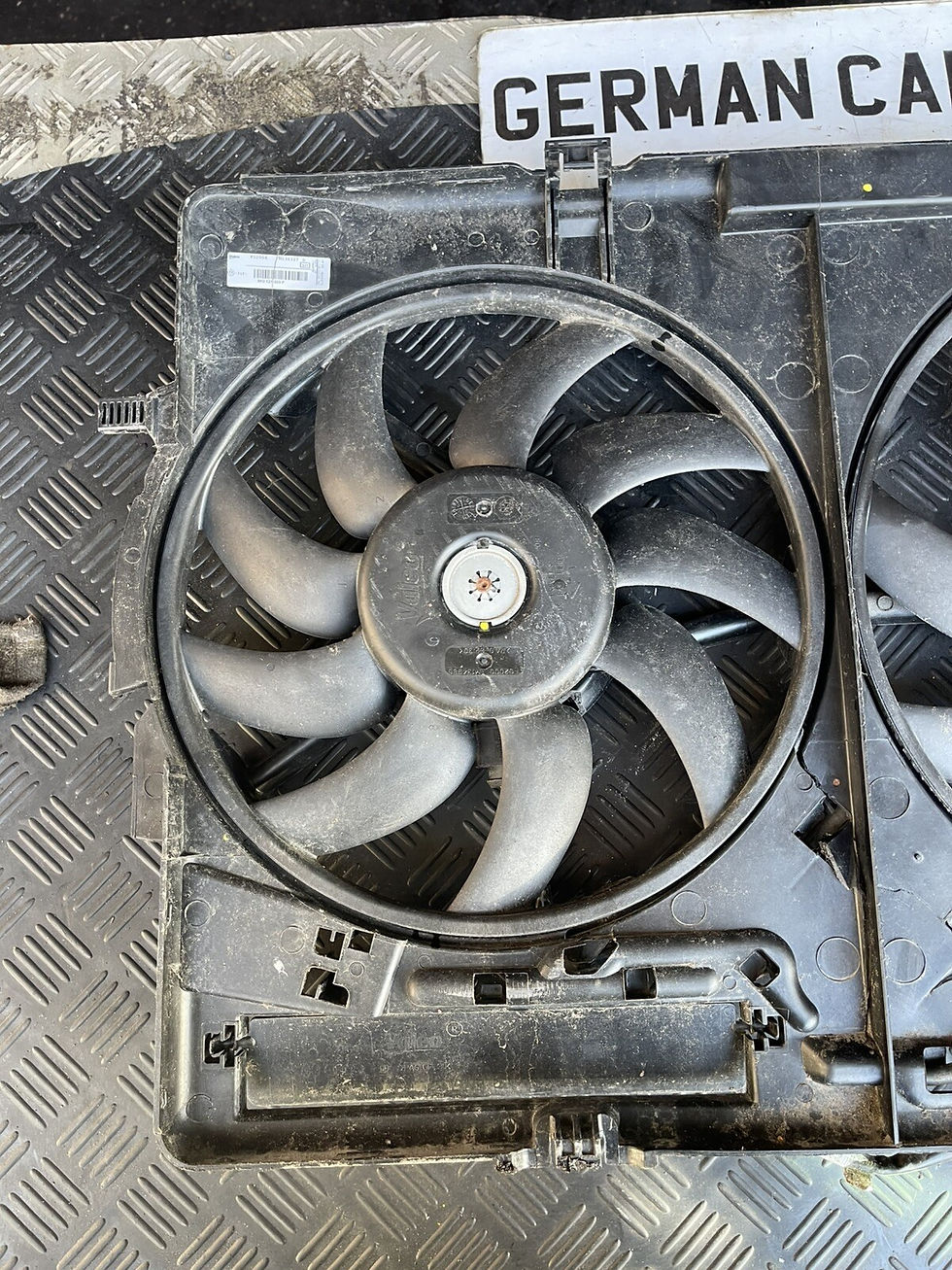 Thumbnail: 2012 AUDI S5 3.0 TFSI COUPE S-TRONIC TWIN RADIATOR COOLING FANS & RELAY MODULE