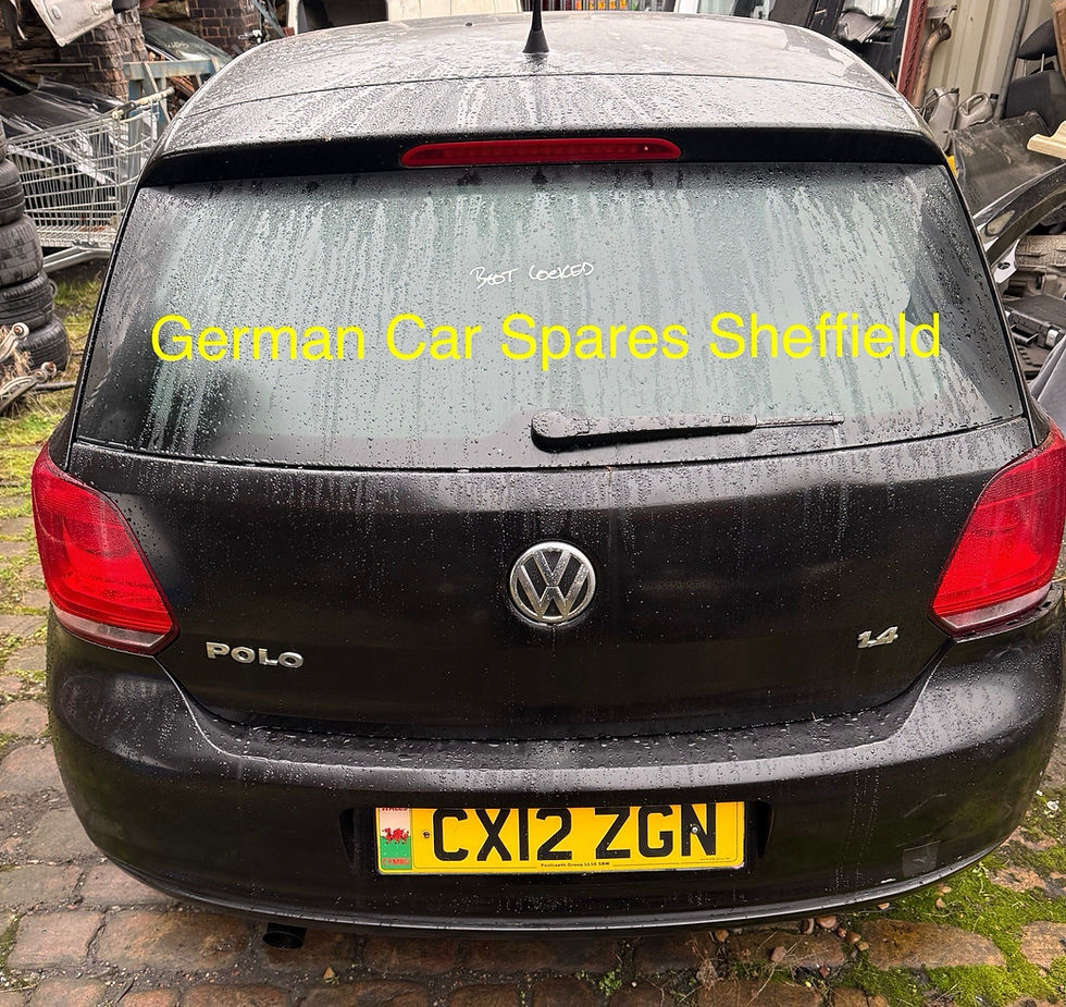 Thumbnail: 2012 VW POLO 1.4 MATCH CGGB NQS DSG GEARBOX 5 DOOR BOOTLID SEAT BUMPER BREAKING