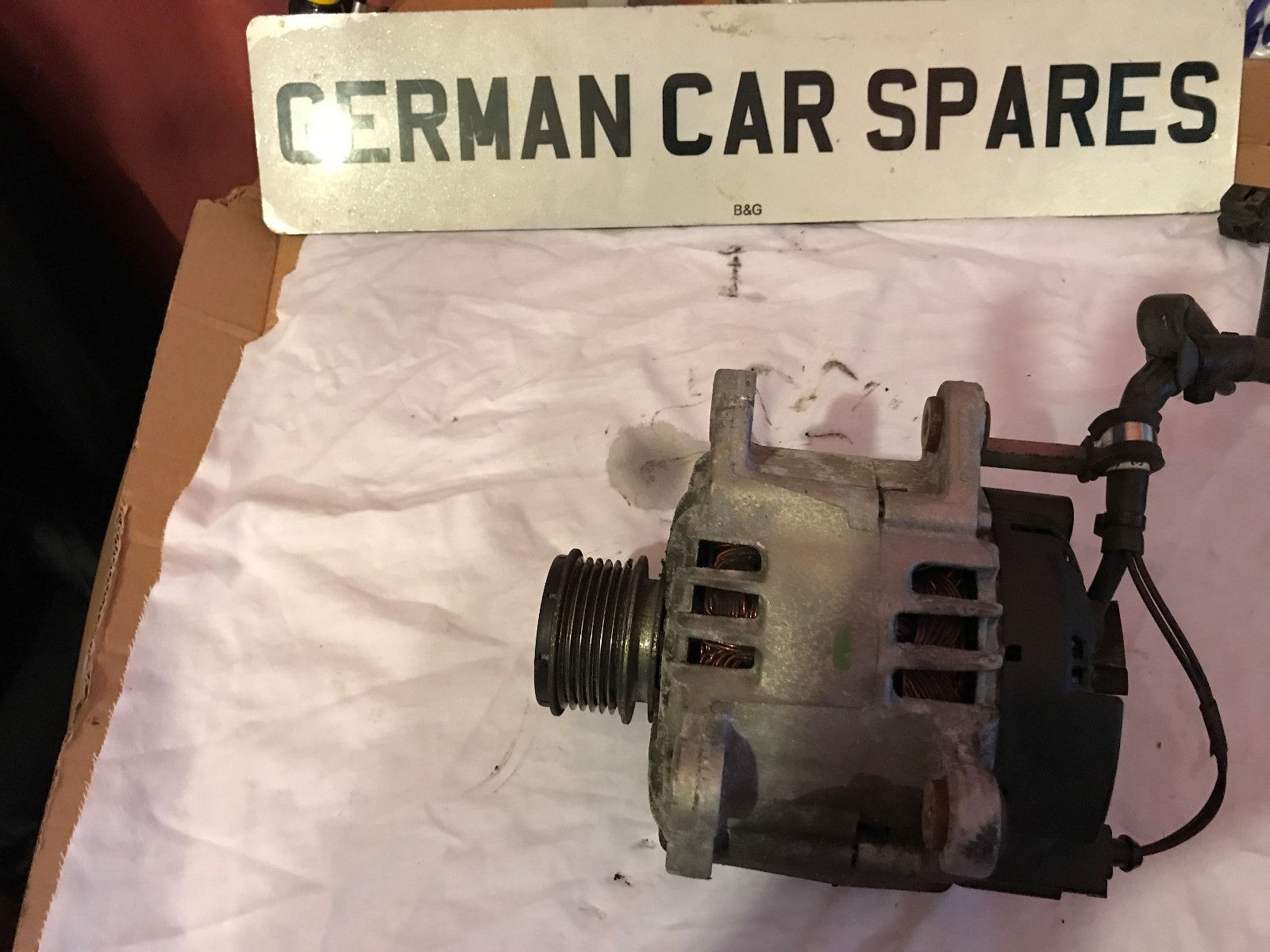 2010 VW GOLF MK6 1.6 TDI CAY DSG LC9X BLACK PEARL ALTERNATOR BREAKING 03L903023F