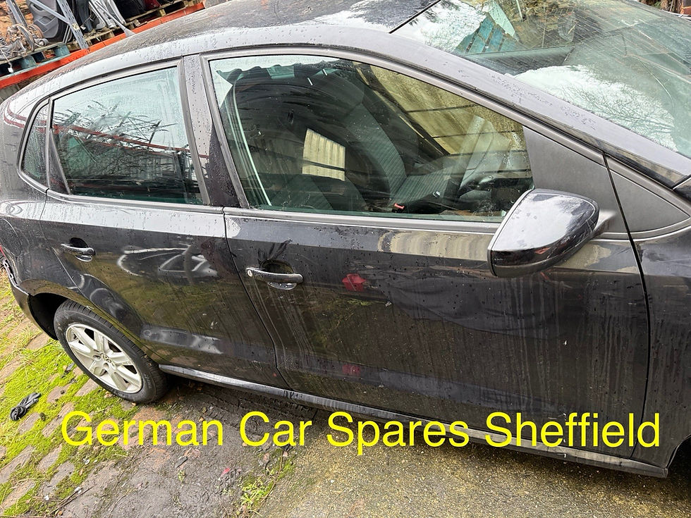 Thumbnail: 2012 VW POLO 1.4 MATCH CGGB DSG PASSENGER LEFT DOOR SIDE WING MIRROR 6R2857507R