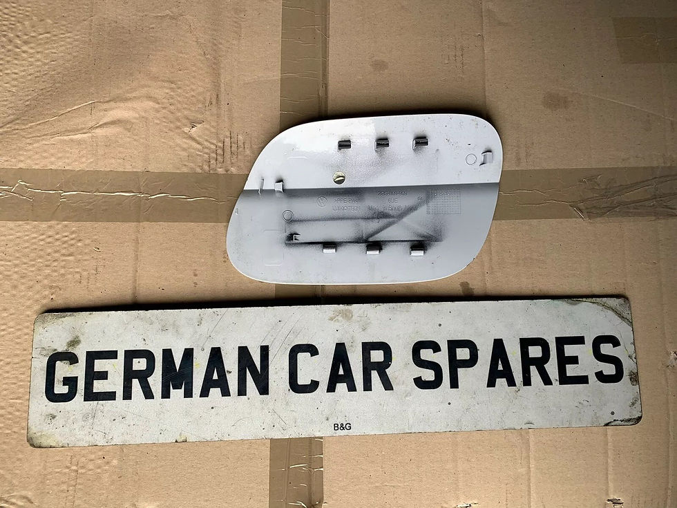 Thumbnail: 2018 VW POLO 1.0 SE AW1 CHYC SND PETROL FUEL FILLER FLAP WHITE SILVER BREAKING