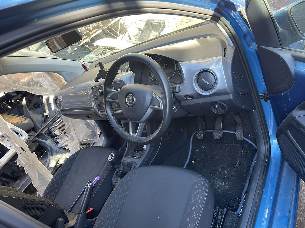 Thumbnail: 2017 SKODA CITIGO 1.0 MPI GREEN-T FRONT LEFT RIGHT WIPER ARMS & BLADES BREAKING