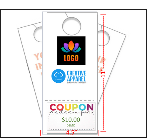Custom Door Hangers Miami | Cre8tive Apparel