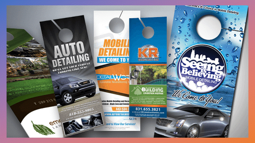 Custom Door Hangers Miami | Cre8tive Apparel