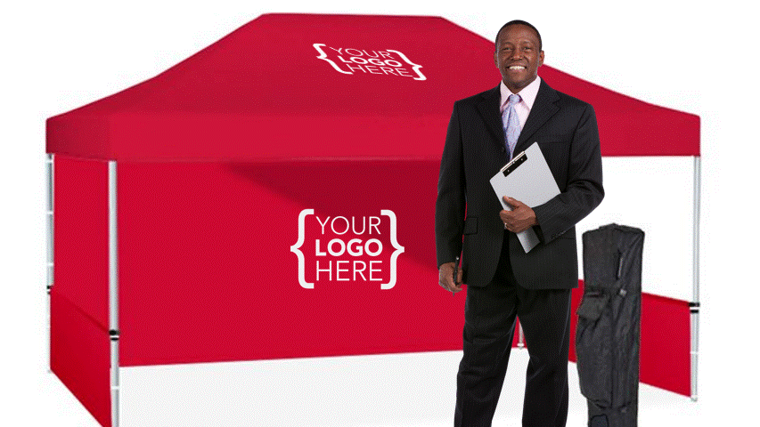 Commercial canopy tents (also called pop-up tents, event tents, or branded canopies) are portable, freestanding shelters with custom-printed tops and optional sidewalls. They create shade, weather protection, and high-visibility branding for outdoor events and some indoor venues.

Standard sizes
10×10= 100 sq ft Most popular — standard booth space, solo or small teams, markets, trade shows
10×15= 150 sq ft More product display + customer space
10×20= 200 sq ft Larger teams, demos, VIP or multi-product setups
5×5 / 8×8 Smaller Sampling stations, tight spaces, add-ons
20×20+Large Major activations, festivals, corporate events

Key components

  Frame: Aluminum (lightweight, rust-proof, preferred for frequent use) or steel (heavier, often lower cost). Look for hexagonal legs and commercial-grade construction for better wind resistance.
  Canopy fabric: Typically 300D–600D polyester (higher denier = more durable and UV-resistant). Quality versions are water-resistant and often flame-retardant (important for many venues).
  Graphics: Full-color dye-sublimation printing on the top and optional sidewalls/backwalls for 360° branding.
  Accessories: Sidewalls (full, half, or mesh), weights/sandbags, stakes, carrying bags, and table covers that match the tent.

Why they work well for advertising

  Large, highly visible brand real estate (top + walls)
  Creates a defined, professional booth space
  Provides shade and light rain protection — critical in Florida heat and sudden storms
  Portable and relatively quick to set up (most commercial units go up in 5–15 minutes)
  Reusable across many events

Best advertising & marketing uses

  Outdoor trade shows, festivals, and fairs
  Farmers markets and craft/vendor events
  Sports tournaments and community events
  Real estate open houses or on-site promotions
  Medical/health fairs, HBOT or wellness demos, and local business activations
  Product launches and branded pop-up experiences
  Dealerships, car shows, and outdoor retail

Practical Florida tips

  Prioritize 600D polyester (or higher) with strong UV protection — Florida sun fades cheaper fabrics quickly.
  Always use proper weights (minimum 30–40 lbs per leg on hard surfaces) or stakes. Wind is the biggest risk; take the tent down in sustained high winds or gusts over ~30 mph.
  Sidewalls help with sun, rain, and wind control — position the closed side into the prevailing wind when possible.
  Confirm flame-retardant certification if required by the venue.
  Pair with matching table covers, retractable banners, and flags for a complete branded look.

Commercial canopy tents sit at the larger end of the portable advertising spectrum. They combine shelter with strong visual impact and work especially well alongside the table covers, banners, and rigid signs we’ve already covered.