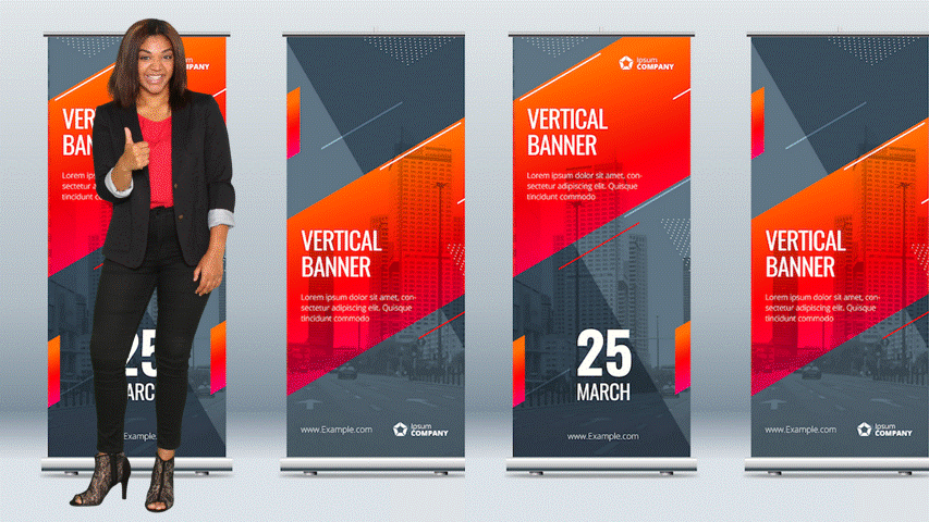 Popup displays and retractable banners (also called roll-up or pull-up banners) are two of the most popular portable advertising tools for events, retail, and trade shows. They serve different purposes depending on space, budget, and visual impact needs.

Retractable Banners (Roll-Up / Pull-Up)
A printed banner that rolls into a weighted base unit for storage and transport. You simply pull the graphic up and lock it onto a support pole.

Key advantages

Extremely fast setup (usually under 1 minute by one person)
Highly portable and compact — fits in a slim carry bag
Affordable
Clean, professional appearance with no visible frame
Easy to store and reuse; many stands allow graphic replacement

Best advertising uses

Trade shows and conferences (especially smaller booths)
Retail floor promotions and store entrances
Reception areas, lobbies, and waiting rooms
Presentations, seminars, and job fairs
Medical practice or service promotions (HBOT info, weight-loss programs, etc.)
Frequent travel between events

Typical size is roughly 33″ × 80″ (or similar). Single-sided is standard; double-sided options exist.
Popup Displays (Pop-Up Banners / Fabric Pop-Ups)
A collapsible aluminum frame that expands into a large curved or straight backdrop, covered with tension fabric or panel graphics. These create a full branded wall.
Key advantages

Much larger visual impact and seamless graphics
Strong brand presence that can be seen from across a room or aisle
Modern, professional exhibit look
Graphics are usually replaceable
Durable frames that last for many events

Best advertising uses

Trade show booth backdrops (especially 8×8, 10×8, or 10×10 spaces)
Product launches and larger exhibitions
Corporate events and press conferences
Any situation where you need maximum visibility and a full branded environment

Setup typically takes 5–15 minutes and often works better with two people. They are bulkier and more expensive than retractables.
Quick Comparison