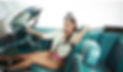 Classic Cars and Women-the mustang lady in color