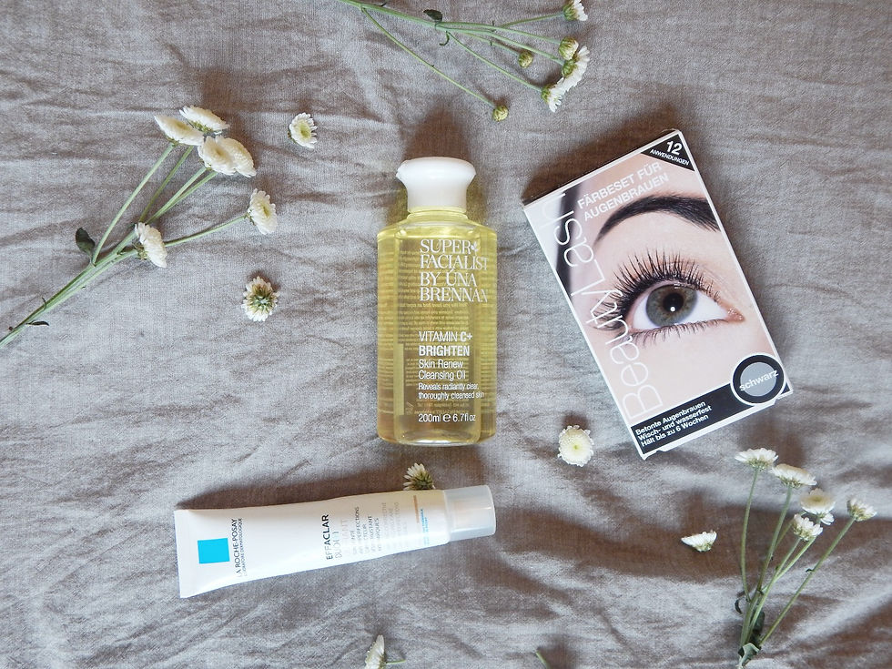 Wimpern La roche posay effaclar duo una brennan abschminköl mama beauty