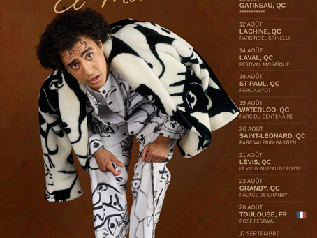 Adam El Mouna dévoile les nouvelles dates de sa tournée !