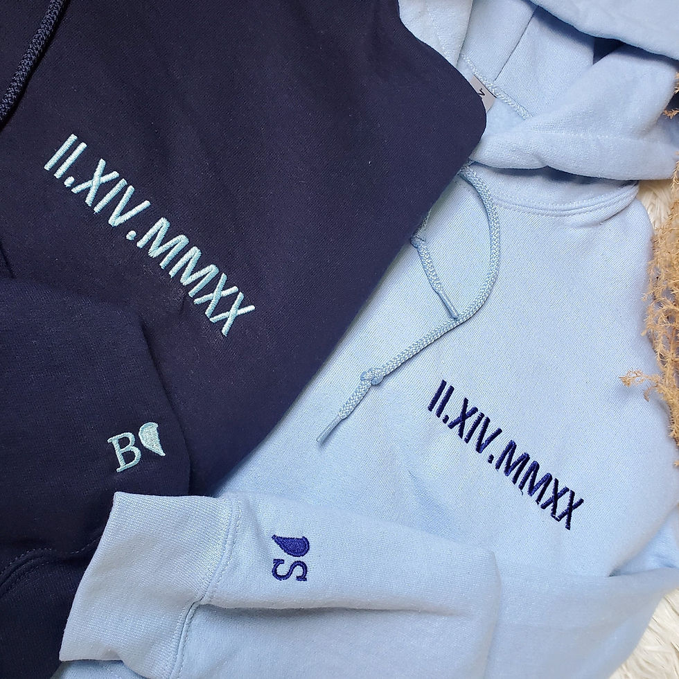 Thumbnail: Custom Numeral Date Sweatshirt