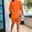 Thumbnail: Mari's Long Sleeve Blazer & Shorts Two Piece