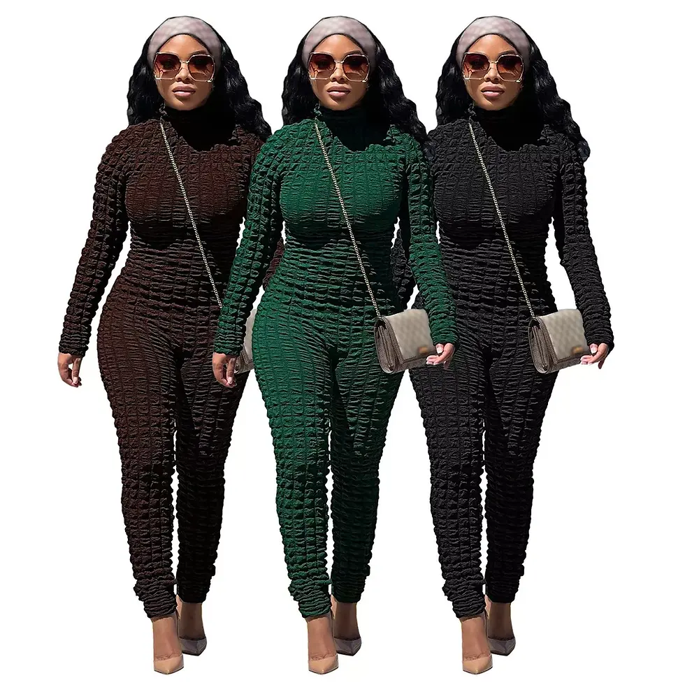 Shel's Long Sleeve Slim Pants Two Piece