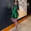 Thumbnail: Kie's Tie Up T Shirt & Slim Skirt Two Piece