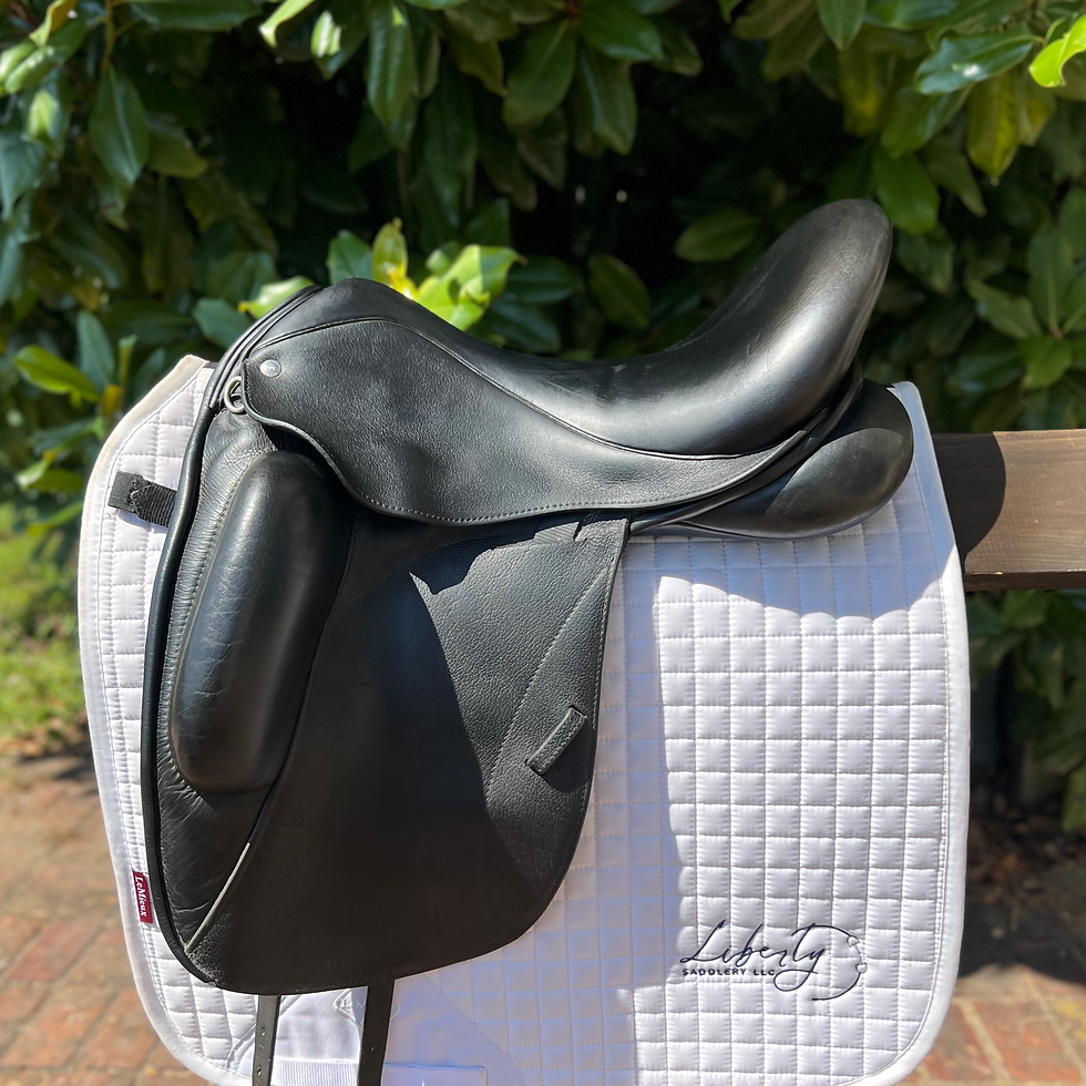 17.5” MN/M Custom Saddlery Icon Eclipse