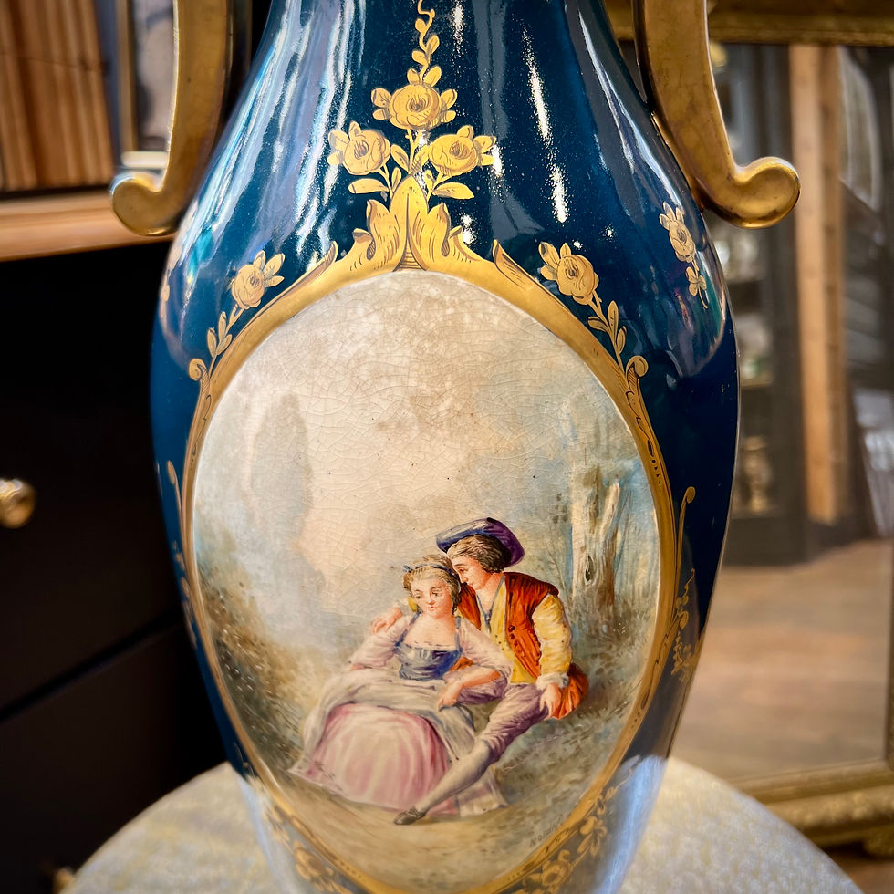 Miniature : Vase signé, vers 1910 - click&collect uniquement 