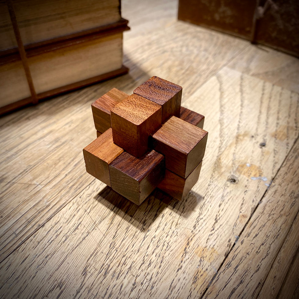 Miniature : casse-tête en bois