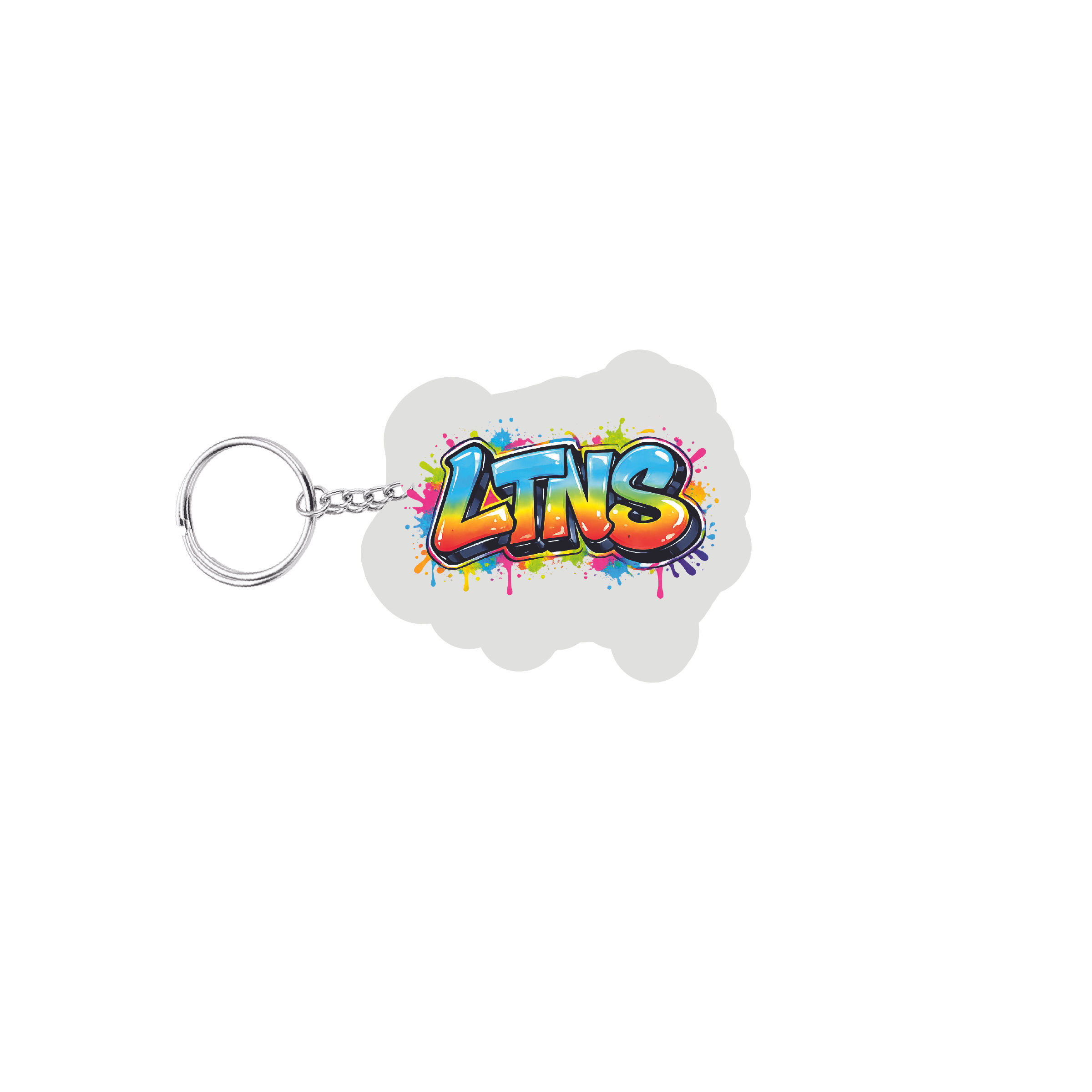 LTNS Graffiti Keychain