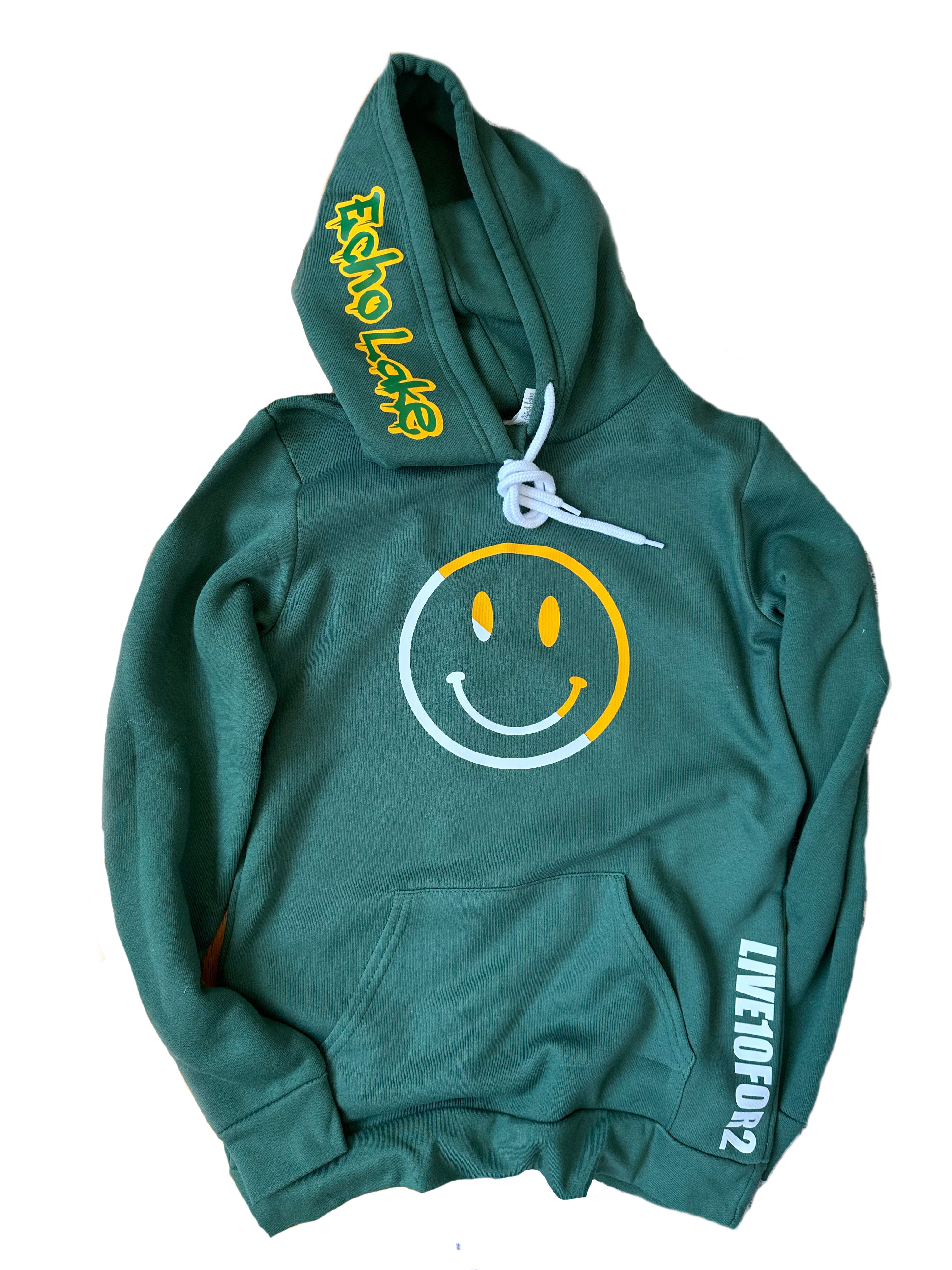 Two tone Smile Hoodie