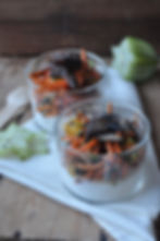 Verrine asiatique au fromage frais